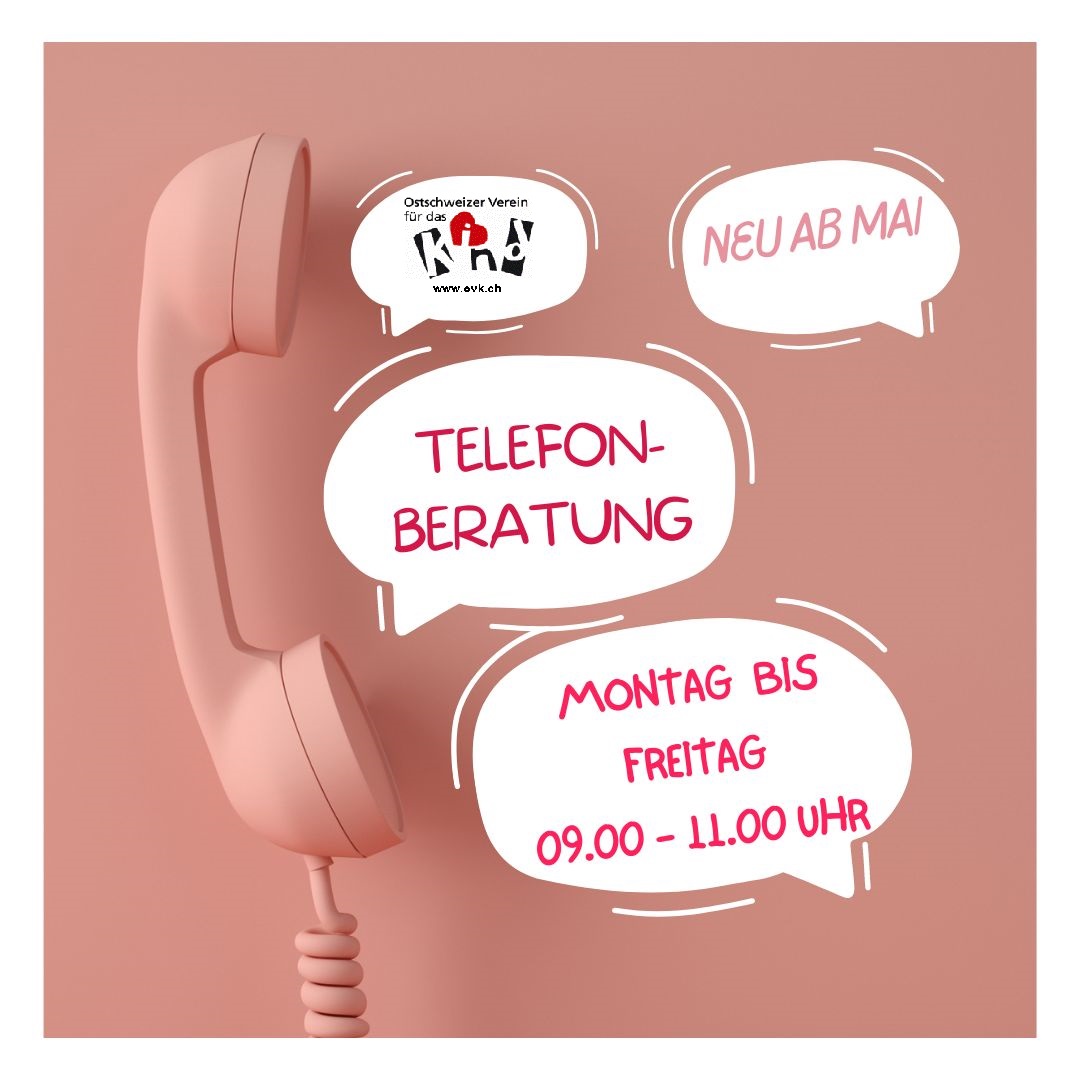 Beratung Frühe Kindheit / Mütter- und Väterberatung Telefonsprechstunde werktags von 09.00 - 11.00 Uhr