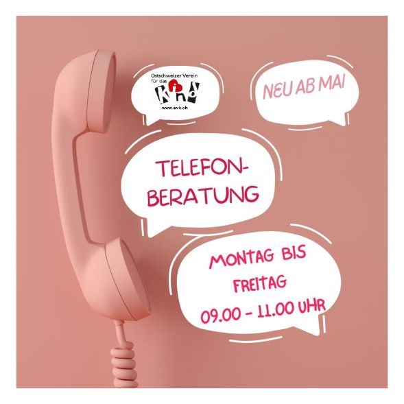 Mütter- und Väterberatung Telefonsprechstunde werktags von 09.00 - 11.00 Uhr